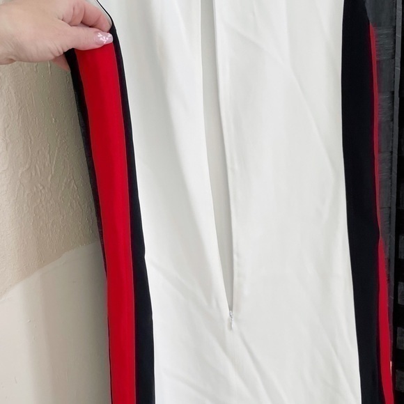 BURBERRY Collectors Runway White Stripe Midi Dress - Picture 10 of 16